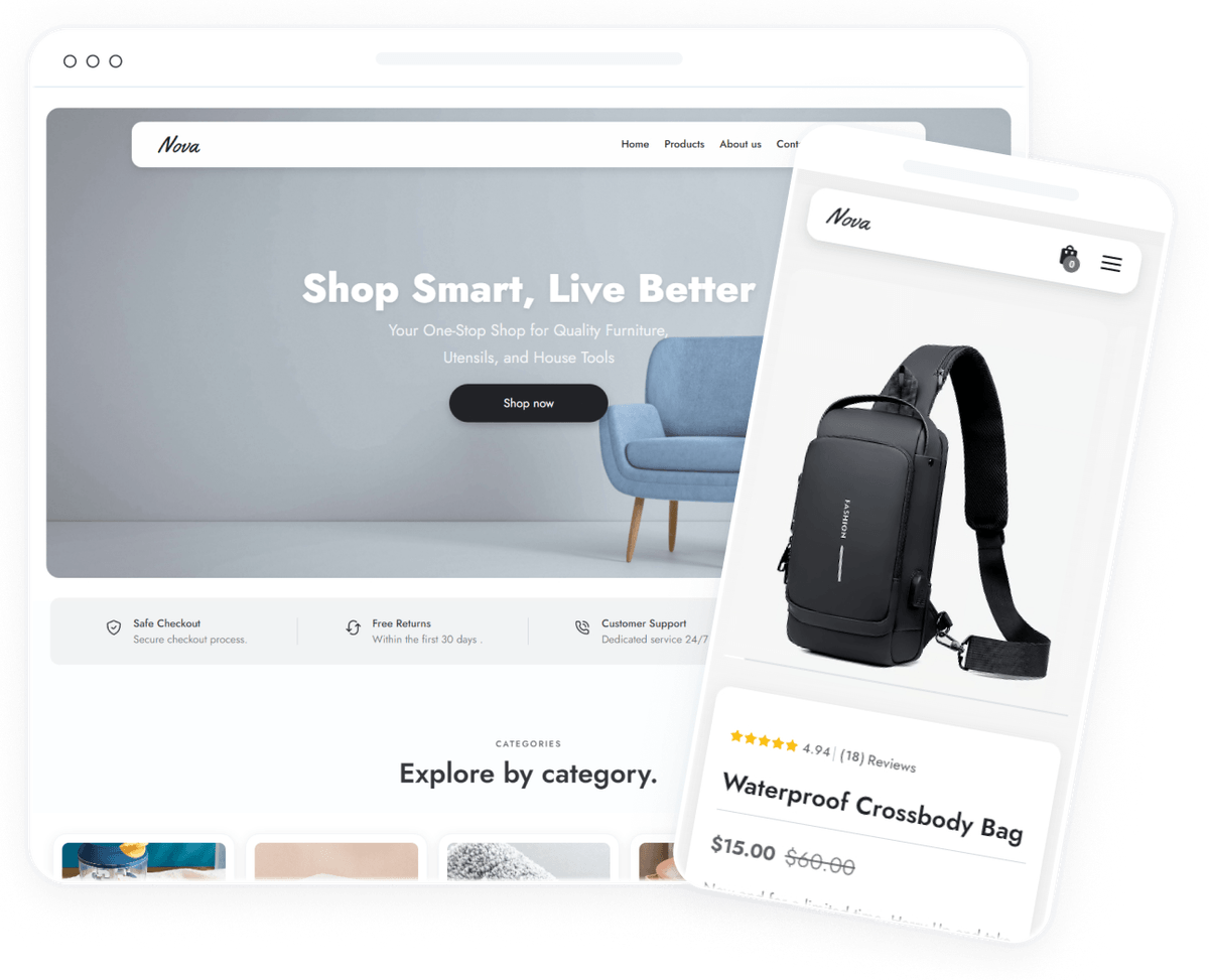 Performance driven e-commerce stores.