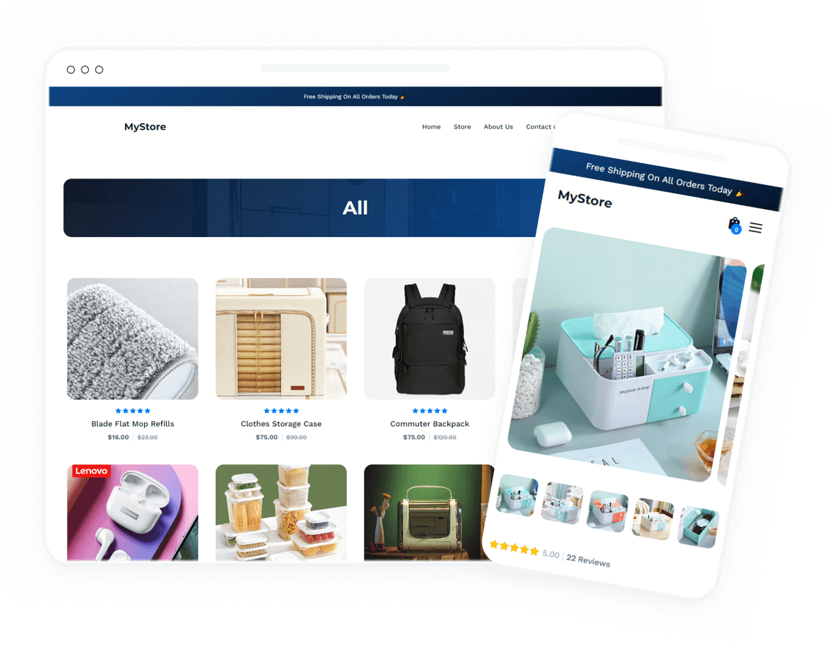 High converting Dropshipping Stores.